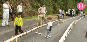 木レール（君のミニ列車を幻の五新鉄道で走らせよう）