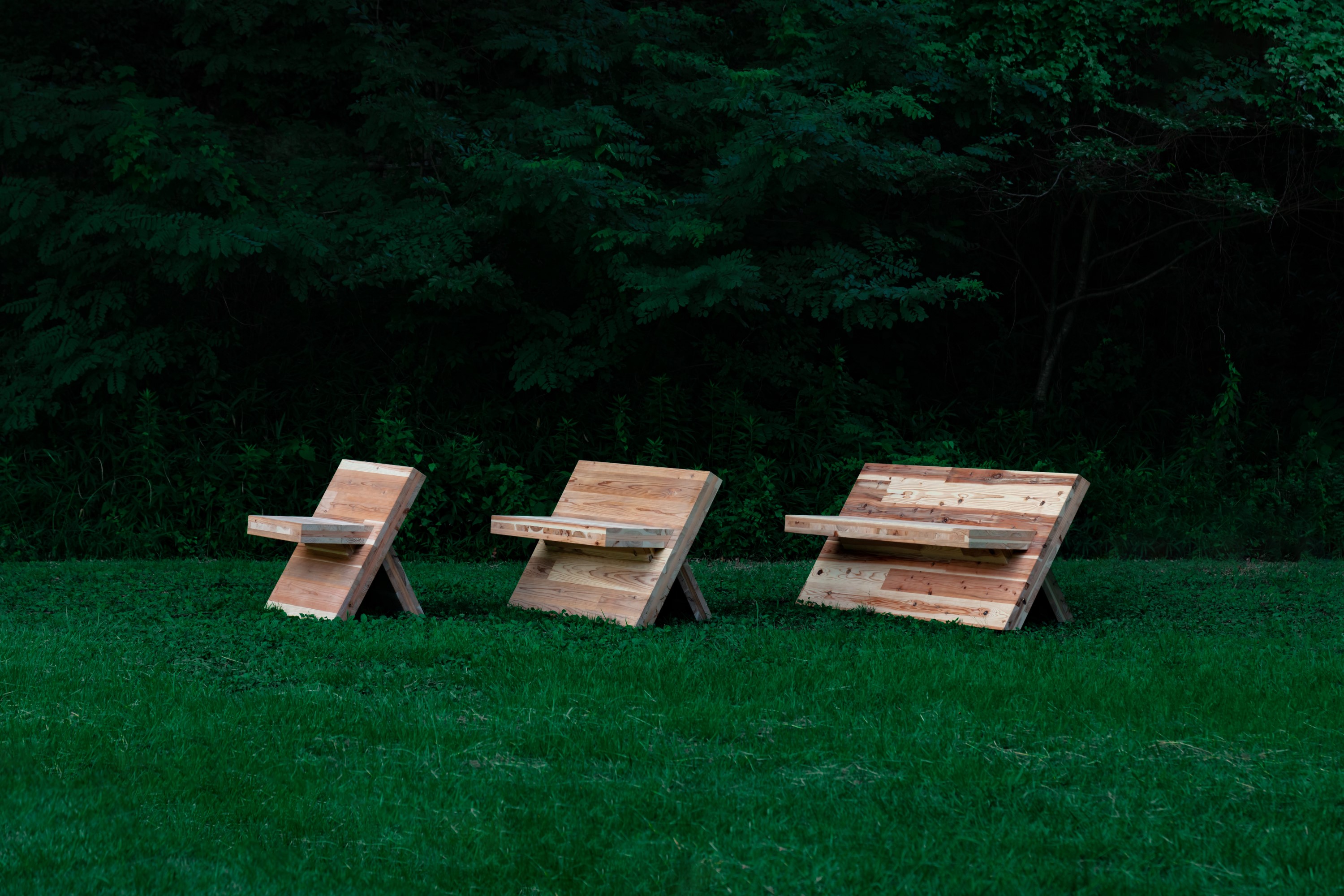 ウッドデザイン賞 受賞作品データベース | 木庵 ベンチ／テーブル 2022