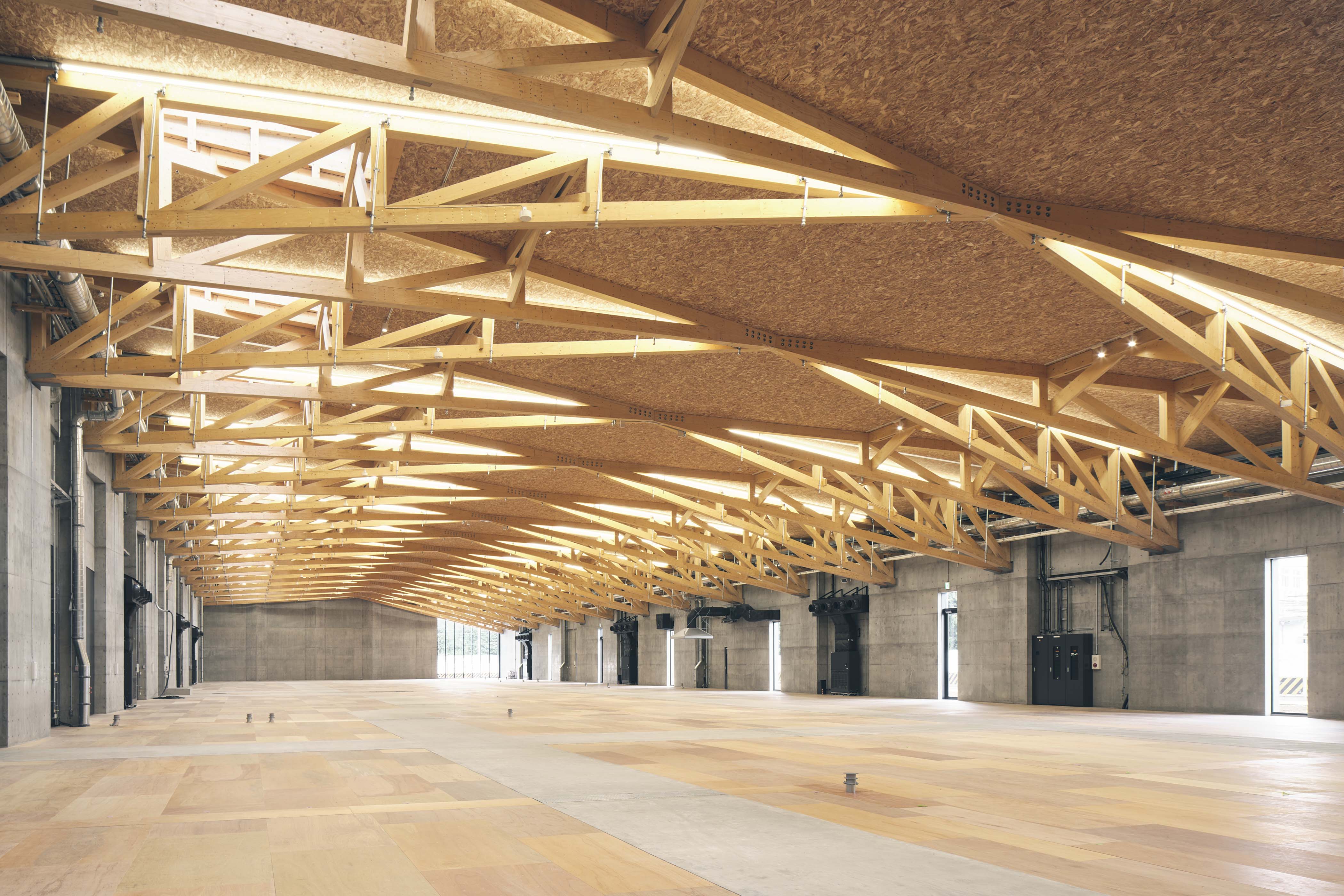 ウッドデザイン賞 受賞作品データベース | 内外テクノス本社工場 2023