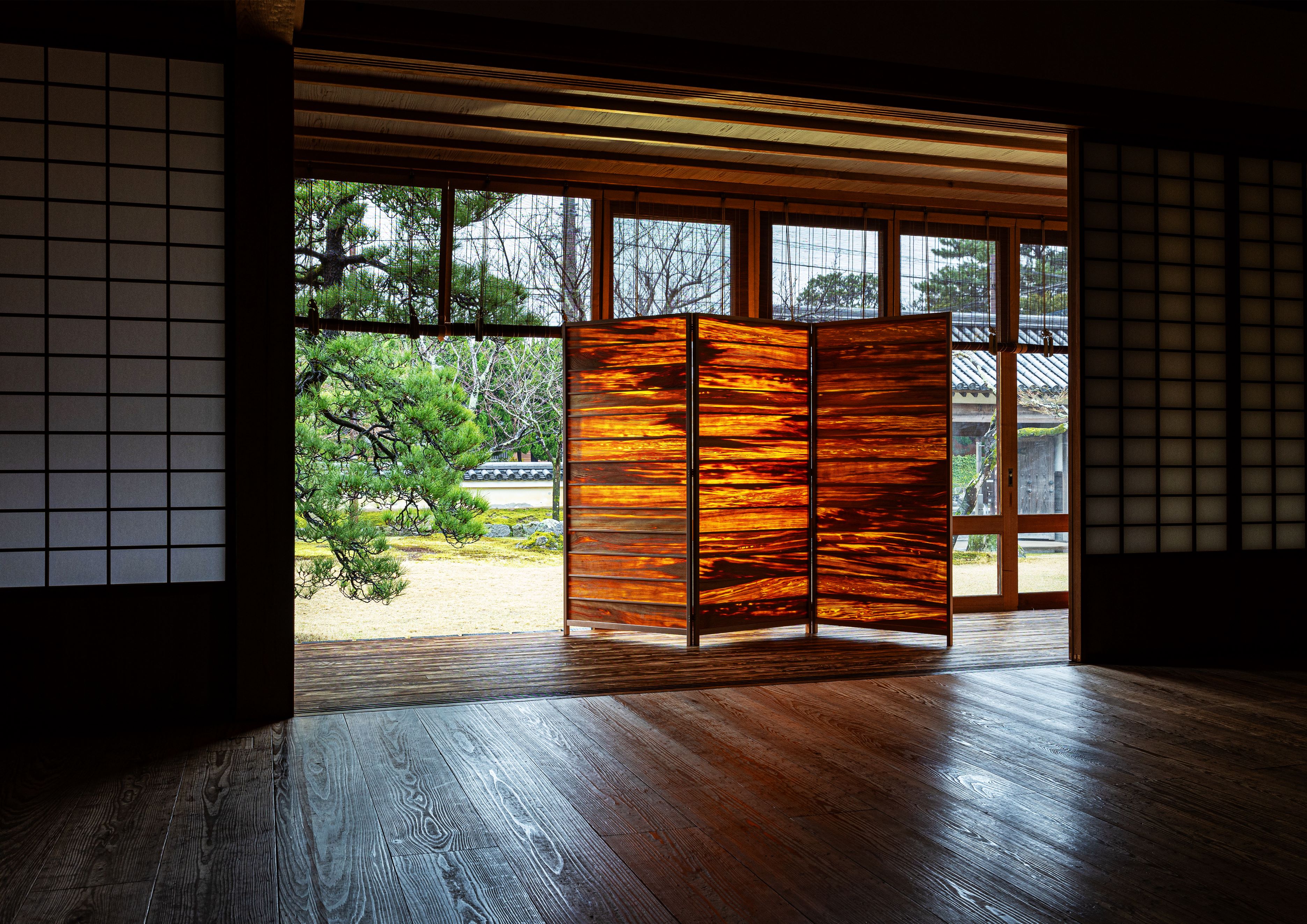 木製屏風 PODIUM Cane 梣木屏風｜HOLA 和樂家居｜HOLA 和樂家居