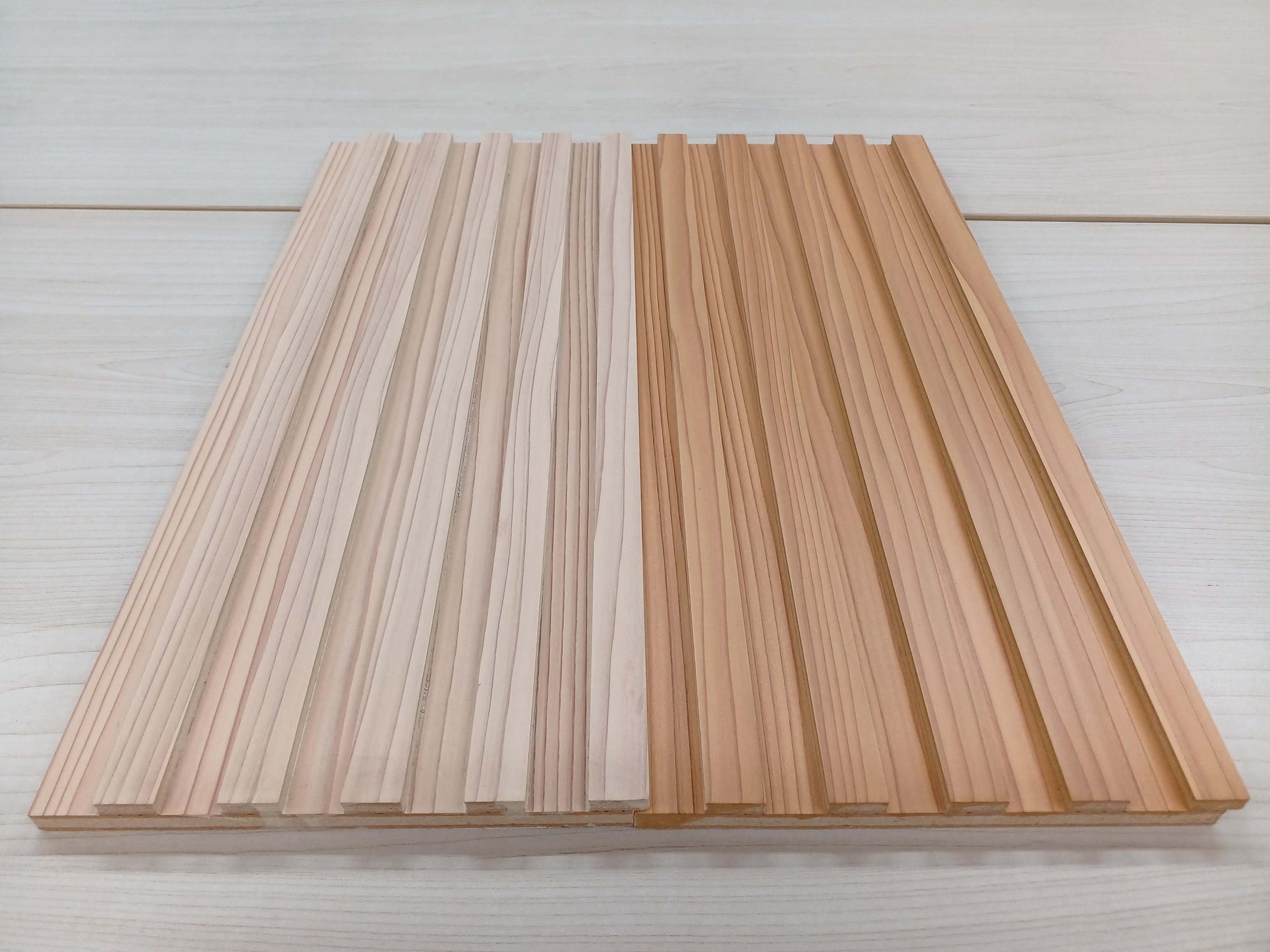 ウッドデザイン賞 受賞作品データベース | リブパネル準不燃愛知県産杉